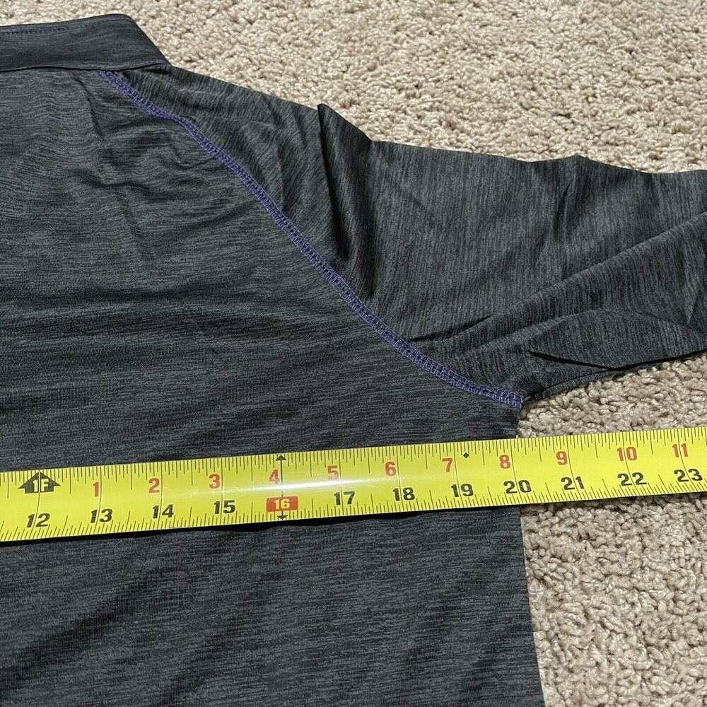 University of Washington Huskies Sweatshirt Womens XL Charcoal Grey 1/4 Zip NCAA - Picture 8 of 8